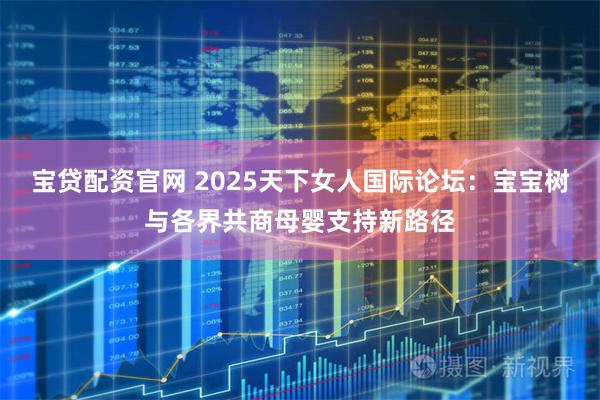 宝贷配资官网 2025天下女人国际论坛：宝宝树与各界共商母婴支持新路径